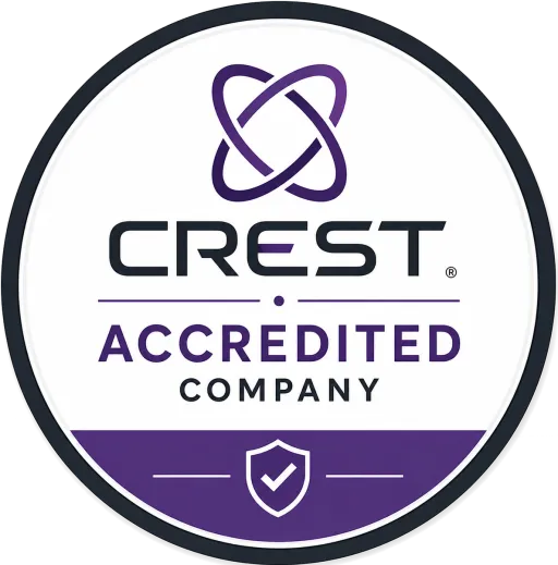 CREST Accredited Company badge