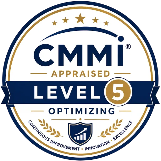 CMMI Level 5 badge