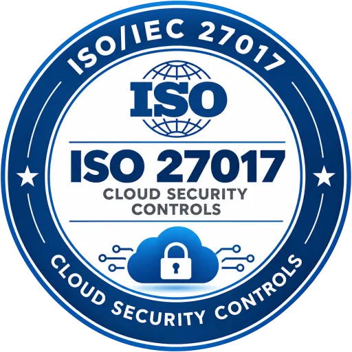 ISO 27017 badge