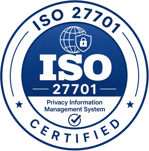 ISO 27701 badge