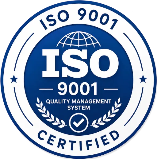 ISO 9001 badge