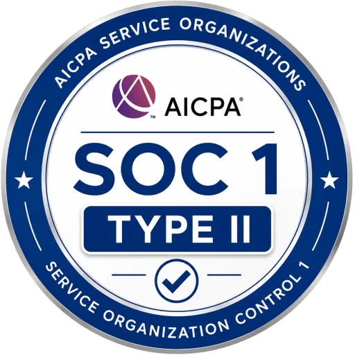 SOC 1 Type II badge