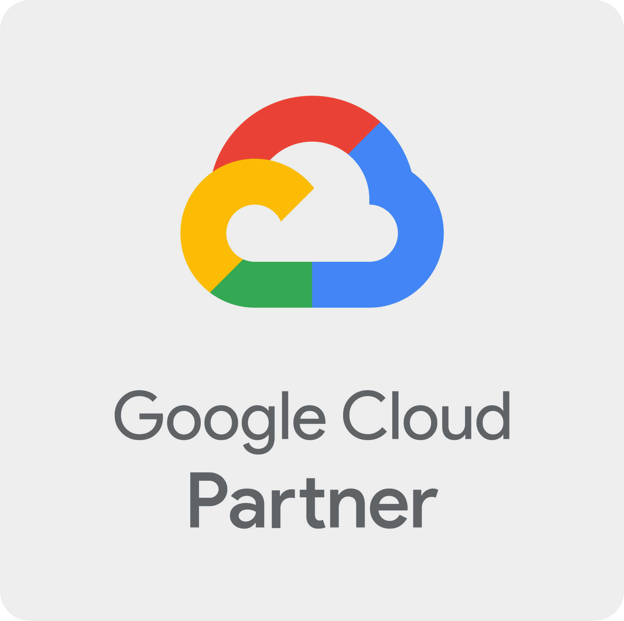 Google Cloud Partner badge