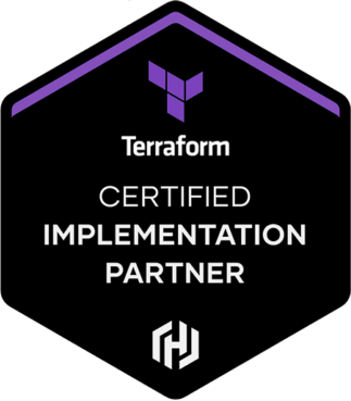 HashiCorp Terraform Certified Implementation Partner badge