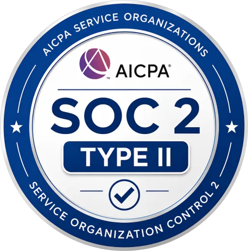 AICPA SOC 2 Type II badge