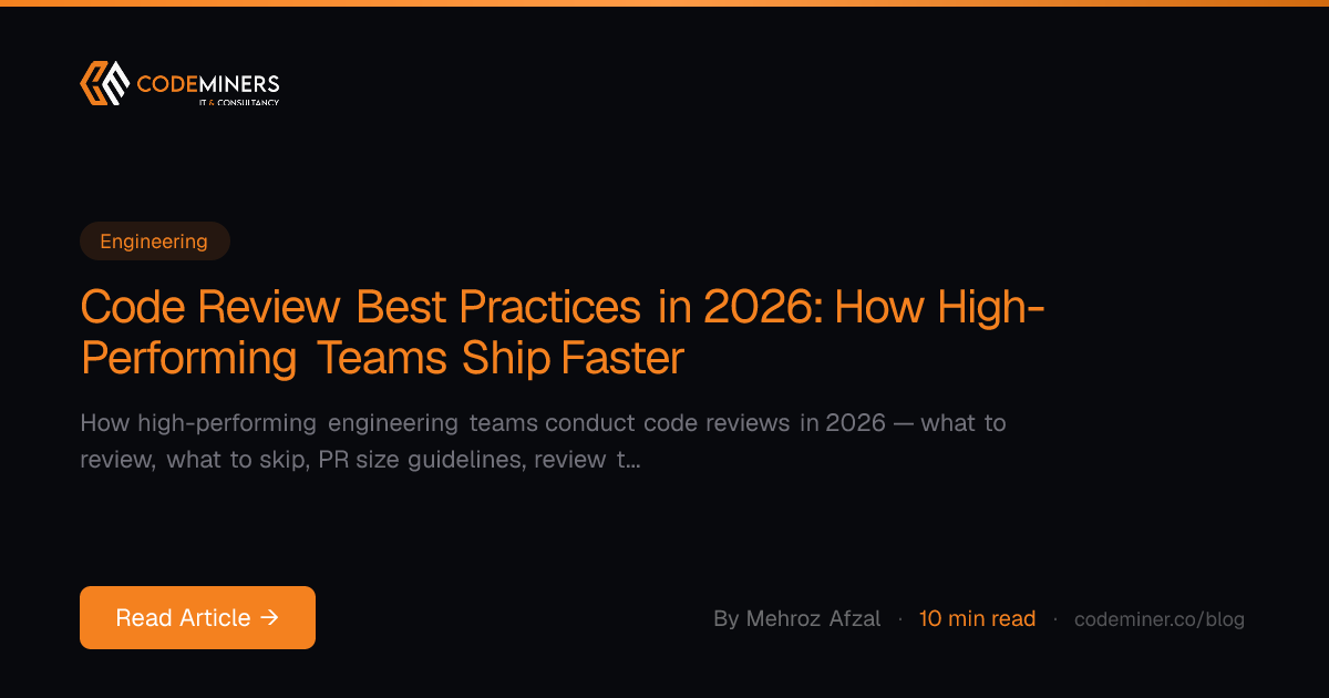 Code Review Best Practices in 2026: How High-Performing Teams Ship Faster